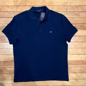 Michael Kors Dark Blue Men's Polo Shirt